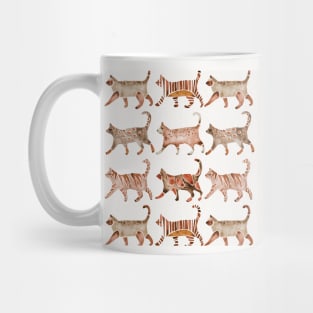 Brown Cat Collection Mug